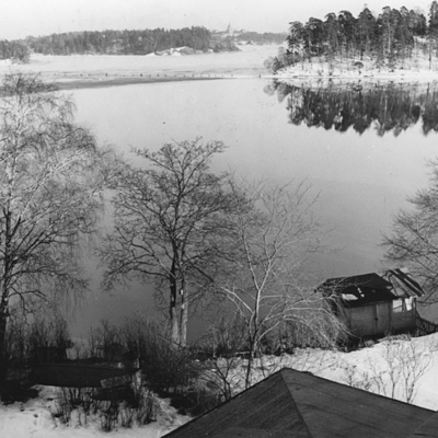Solb 1997 22 113 - Brunnsviken från Polska udden, 1962