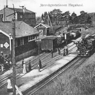Solb HD 1625 - Järnvägsstation i Hagalund