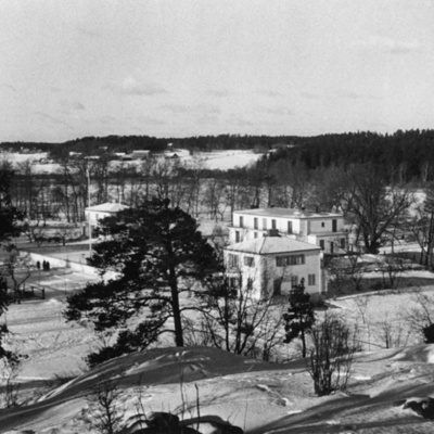 Solb 1988 44 58 - Villor vid Råstasjön, ca 1930