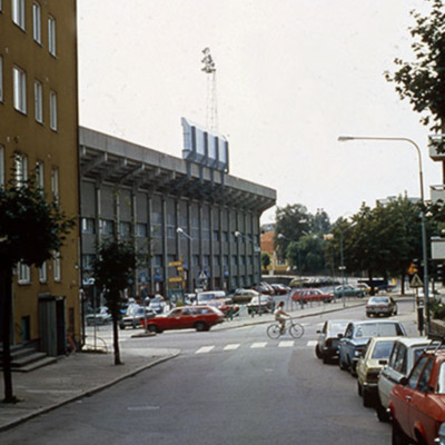 Solb 2023 03 02 - Idrottsgatan mot Solnavägen, 1983