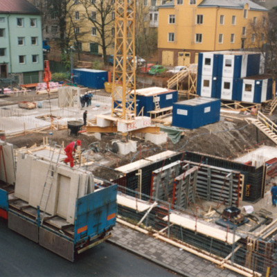Solb 1995 11 17 - Grundläggning på Södra Långgatan