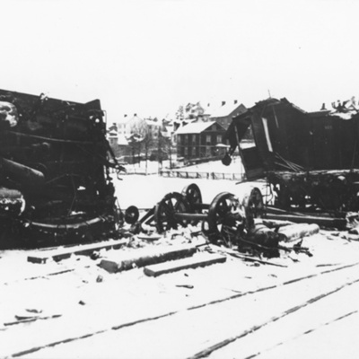 Solb HD 257 - Järnvägsolycka vid Hagalund