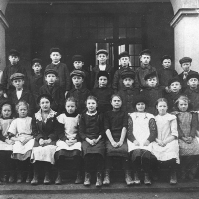 Solb 1980 1 5 - Klass från Centralskolan, 1909