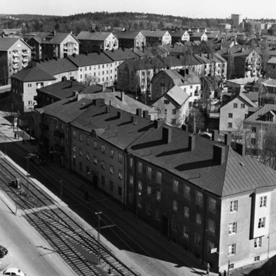 Solb 1988 21 24 - Vasalund med kvarteret Kilen, 1962