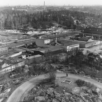 Solb HD 13 - Fabriker vid Hagalunds industriområde, 1957