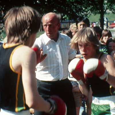 Solb 2023 03 11 - Boxning i Hagalundsparken, 1980