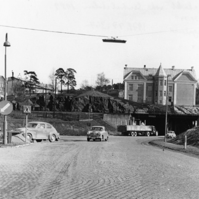 Solb 1978 97 367 - Solnavägen och Centralskolan, 1959