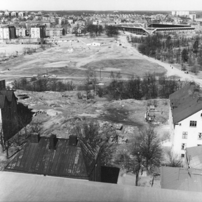 Solb 1988 21 46 - Vy mot Skytteholmsfältet 1962