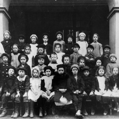 Solb 1988 42 1 - Klass i Centralskolan, 1912