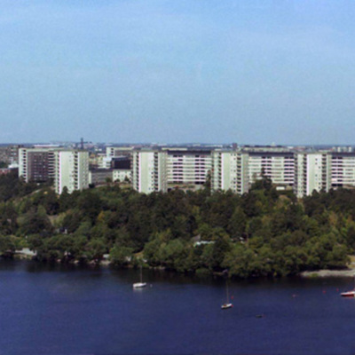 Solb 2012 21 48 - Vy mot Västra skogen, Huvudsta, 1982