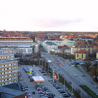 Solb 2014 20 13 - Vy från Solna stadshus mot Frösundaleden, 2005