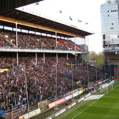 Solb 2020 08 03 - Match på Råsunda stadion