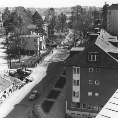 Solb 1978 97 187 - Vy över Ekensbergsvägen, 1958
