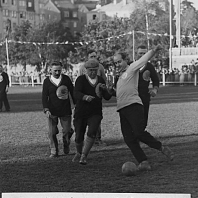 Solb 1978 12 1 - Fotbollsmatch på Råsunda idrottsplats, 1931