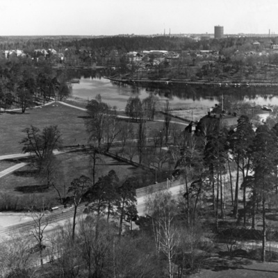 Solb 1978 97 451 - Haga södra, Haga tingshus och Brunnsviken, 1958