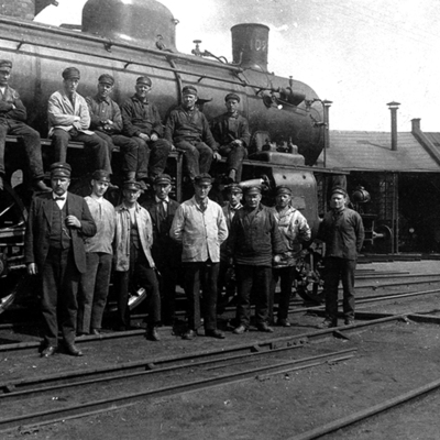 Solb 2015 12 06 - Järnvägsarbetare på 1930-talet