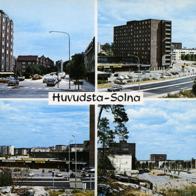 Solb 2021 29 05 - Vykort Huvudsta - Solna