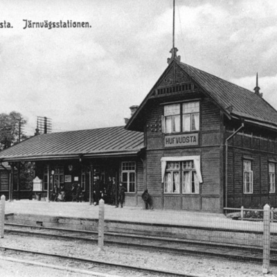 Solb 1980 19 4 - Järnvägsstation i Huvudsta, 1929