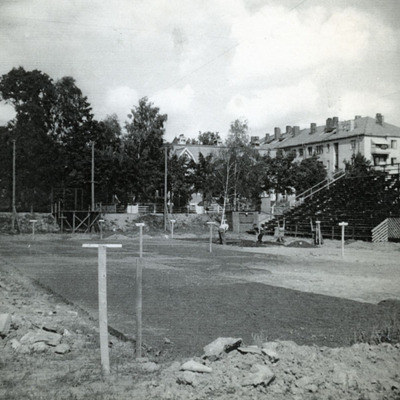 Solb 2020 04 05 - Isstadion anläggs i Råsunda