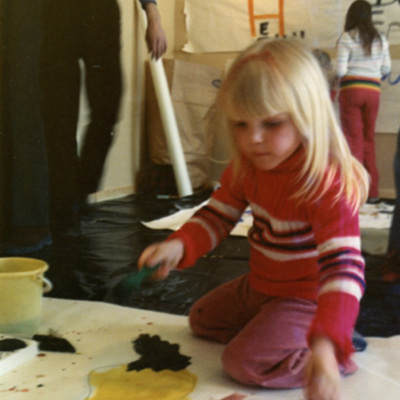 Solb 1978 99 22 - Barnens dag på Solna stadsbibliotek, 1975