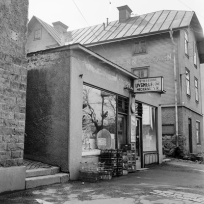 Solb 2013 10 94 - Petterssons livsmedelsaffär på Frösundagatan, 1962