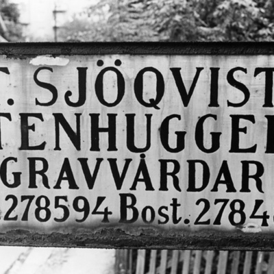 Solb 1978 51 14 - Sjöqvists Stenhuggeri