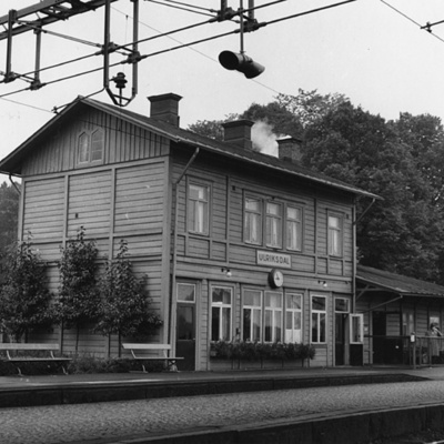 Solb 1987 19 19 - Ulriksdals järnvägsstation, 1958