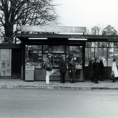 Solb 2019 03 06 - Kiosken på Råsundavägen 80, Vasalund