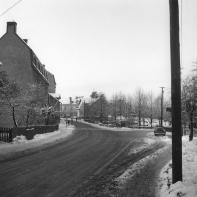 Solb HD 155 - Hagalunds torg från Solgatan, 1963