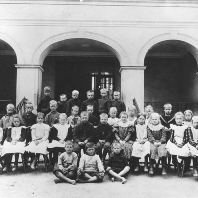 Solb HD 1576 - Klass i Centralskolan. 1904