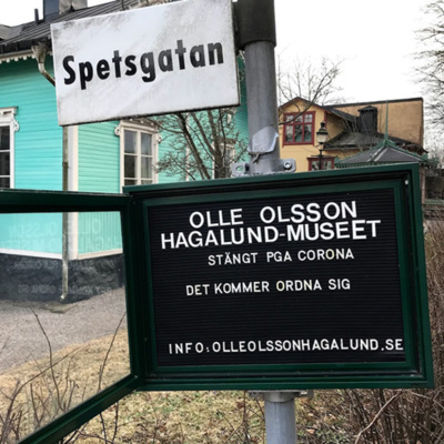 Solb 2020 05 04 - Olle Olsson-huset stängt p.g.a Corona