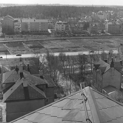 Solb 1978 97 259 - Bangården söderut från kv. Opalen, Hanneberg