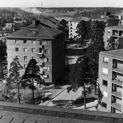 Solb 1978 97 140 - Vy mot Åsvägen, 1958