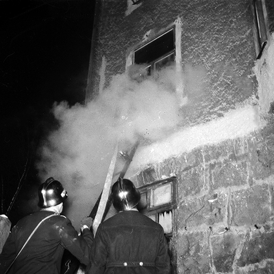 Solb 2017 02 44 - Rökutveckling på Spetsgatan, 1939