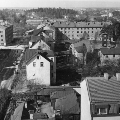 Solb 1988 21 11 - Vy över Polhemsgatan, 1957