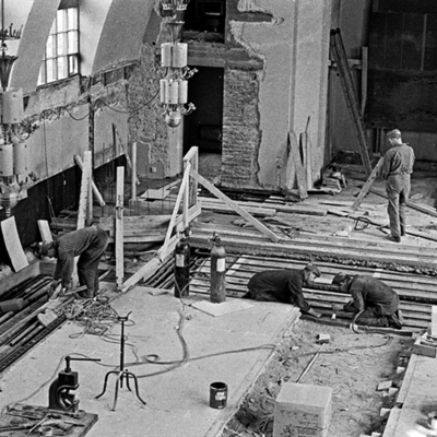 Solb 2018 07 06 - Restaurering av Hagalunds kyrka, 1965