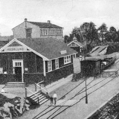 Solb HD 1295 - Järnvägsstationen i Hagalund