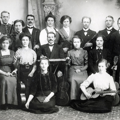 Solb 2019 08 33 - Missionsförsamlingens musikgrupp Hagalund, 1908