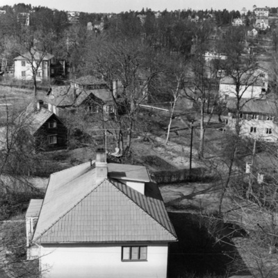 Solb 1988 21 7 - Vy över Stocksundstorp, 1957