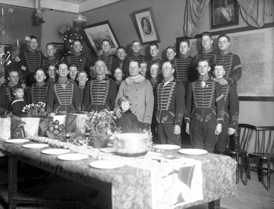 Julafton 1925, noterat på fotot.