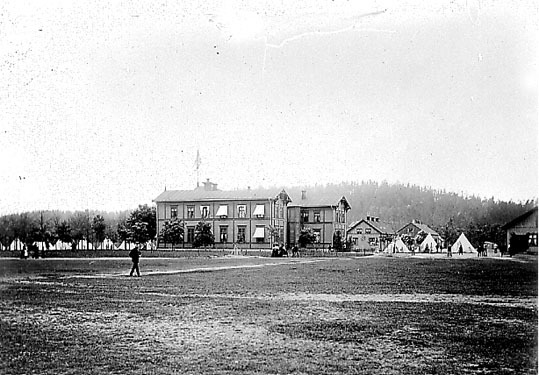 Grenadjärsborgen på Ränneslätt 1892.