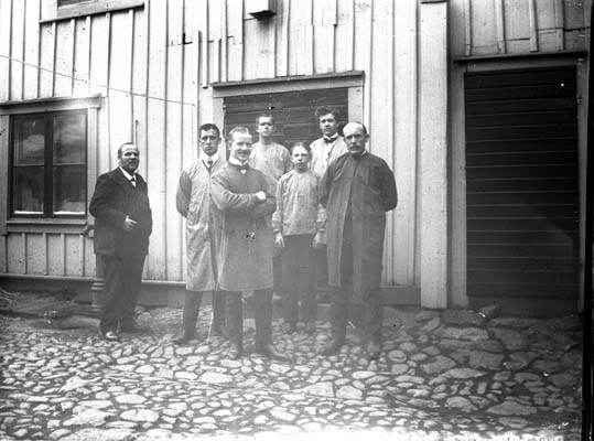 Farfar Gustaf Bildsten, Emil Enström, pappa Jos...