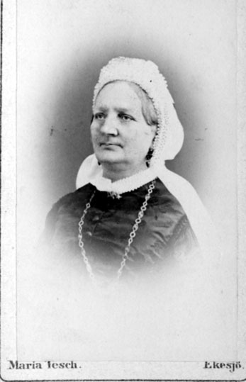Porträttbild visande Friherrinnan Anne von Otter.
