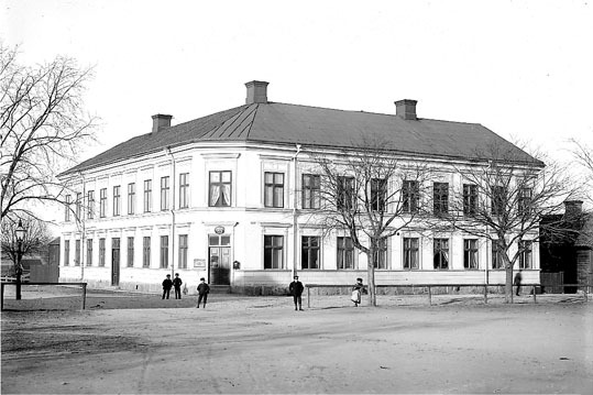 Gamla Posthuset, nuv. Kommunhuset.