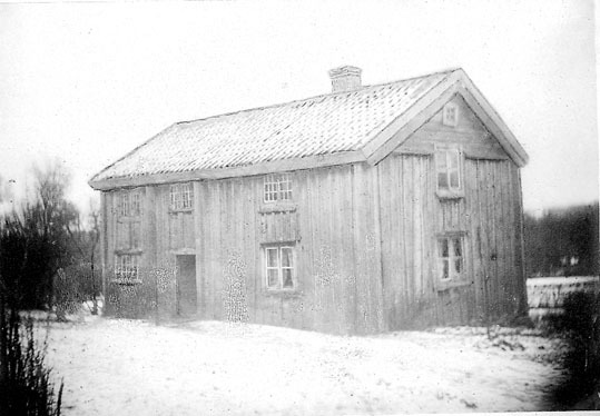 Skräddare Lindborgs hus i Ormaryd.