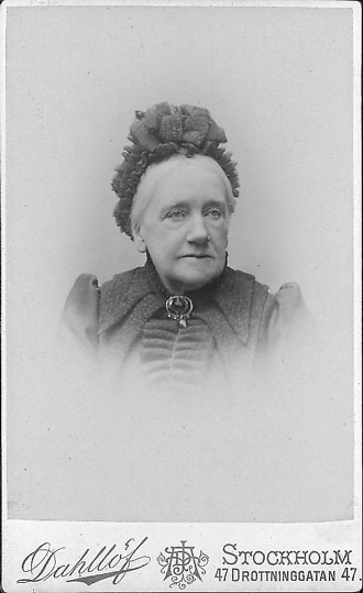 Fredrique Aschan, f. Holmström. *1810  +1901 i ...